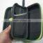 GC--Gray fabric rubber puller fancinating low cost headset eva bag