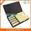 new design sticky note in leather case