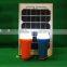 hot sale solar led light, home light, emergency and portable lantern with 2pc light and mobile charger--MRD405