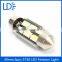 car accessories 39mm 5730 6 smd festoon light canbus led