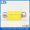 New COB LED Interior Dome Light 12V with 31mm 36mm 39mm 41mm Cob Led Festoon Bulbs