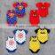 oem service China short sleeve superman lovely baby boy clothes 0-3 months with wholesale price