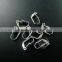 12*6mm silver plated shell simple lever back earrings hoop base settings loop supplies 1702072
