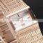 Elegant Rose Gold Analog Tassel Brass Bracelet Quartz Women Lady Watch