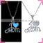 Imitate silver pendant necklace for mom, wholesale necklaces fashion chinese