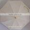 Beautiful manual butterfly golden shaft long umbrella