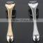 Newest arrival 540 needles microneedle derma roller with sliver and golden stick -L015