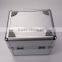 Portable Silver Vanity Container Make up Beauty Aluminum Cosmetic Case
