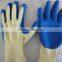 latex palm coated crinkle gloves