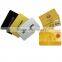 Gold Metallic Business Embossed PVC Cards