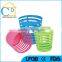 Factory Customized Round Office Plastic Dustbin
