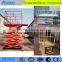 Small Hydraulic Scissor Lifter For Austria Client SJG1.5-3