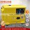 220 Volt silent diesel generator 6.5kva with family size