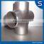 ASME/ANSI B16.9 Butt-Welded tee/Stainless Steel pipe and fitting SS304 SS316L