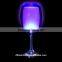 Wine Glasses Rechargeable LED Cup Night Light Gift for Christams LED RGB wine glass