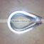 DIN6899B Electrical Galvanized Wire Rope Round Custom Thimble Clevis Price