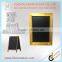 Magnetic slate chalkboard a-frame shape with double side chalkboards