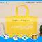 new desgin Clear Hand bag hand bag for promotion environmental reusable foldable bag