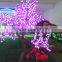led cherry blossom flower tree string light invisible outdoor christmas tree lights