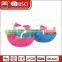 Colorful multi-function cheap door fruit storage wholesale plastic hanging basket with hook wholesale