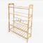 Cheap Natural Folding Wood Shoe Rack for Wholesale