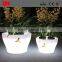 plastic pots for plants led flower pot outdoor GD118