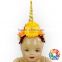 Wholesale Boutique Birthday Hair Clips Custom Flower Unicorn Kids Headband