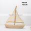 Nautical Decor Mini Wooden Craft Sailing Boat