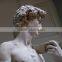 Famous David sculpture replica nude male garden marble statues