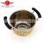 Longfei decal non-stick stock pot/soup stock pot/stainless steel handle stock pot