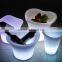 modern led bar furniture, led fruit pot, rechargeable led ice bucket