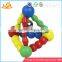 Wholesale interesting sound toy wooden doll rattle lovely kids wooden doll rattle toy W08K014