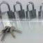 Berrylion tools polished finished draw protection padlock with 4 backup keys