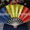 Custom printed japanese paper hand fan