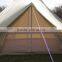 Round circle Best Quality UK Camping Outdoor Cotton 5m Bell Tent