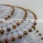 38mm fashion decorative ball head plastic gold color blocking pin in wheel packing
