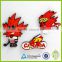 Promotional gifts plastic cartoon silicon key chain rubber custom pvc keychain