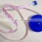 Kearing brand manufacture high quality 150cm plastic auto shrink round tape measure for measuring#KR150