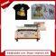 high speed 3D effect digital t-shirt printing machine with dual printheads