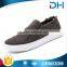 Notch decoration pinkycolor casual canvas shoes for men