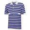 China custom sublimated dry fit mens stripe polo golf shirts manufacturer professional best quality