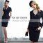2014 Ladies Two Pieces Long Sleeve Blazer and Skirt Set Women Office Business Suit