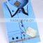2017 double collar men shirt dress shirt causal shirt spandex /cotton