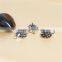 Zinc Based Alloy 3D Charms Hedgehog Antique Silver