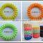 Factory Supply Spiral Elastic Hair Bands Baby Girls Ponytail Stretchy Elastic Bobbles Band