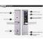 HUNE optical fingerprint lock with PIN access/OLED screen/Access control system from China