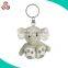 Soft plulsh toy keychain plush elephant keychain animal keychain