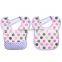 eiffel tower design printed baby bibs and burp cloths