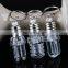 good quatliy PS led bulb keychain light up led bulb keyring