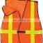 Protective breakaway reflective mesh vest with PVC tapes